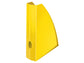 Portariviste Leitz WOW in polistirolo A4 giallo metallizzato 7,5x25,8x31,2 cm - 52771016