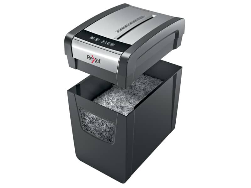 Distruggidocumenti uso moderato Rexel Momentum X312-SL Slimline - P-3 - 23 L taglio a frammenti 5x42 mm - 2104574EU