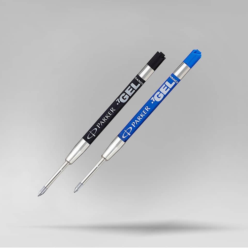 Refill gel Parker blu M  in blister - 1950346