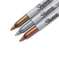 Marcatore permanente Sharpie Metallic F punta conica 3 mm oro 1891062