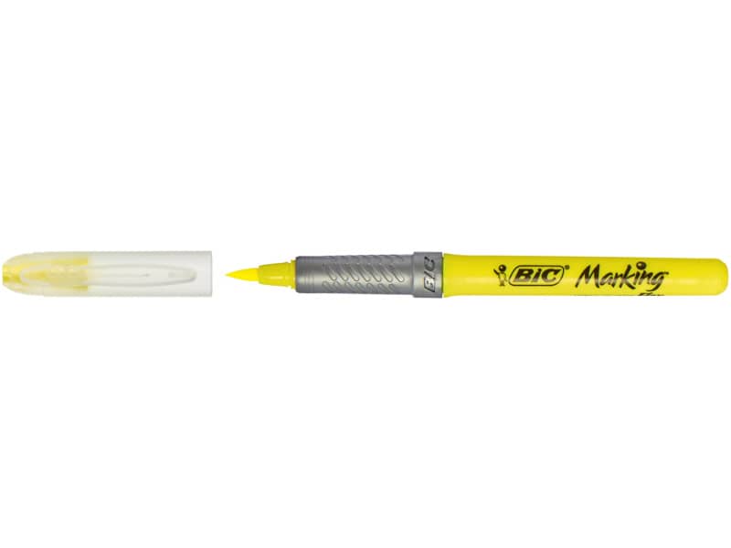 Evidenziatore BIC Highlighter Flex 1-4,3 mm giallo 942040