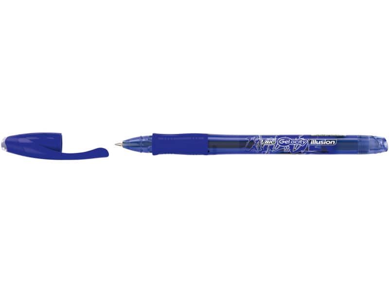 Penna gel cancellabili BIC Gel-ocity Illusion M 0,7 mm blu 943440