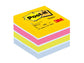 Foglietti riposizionabili colorati Post-it® Notes Minicubo Ultra 51x51 mm assortiti  400 ff - 2051-U