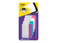Segnapagina removibili Post-it® Index Strong bordi assortiti per cassettiera 4 blocchetti da 6 - 686-PWAV-EU