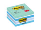 Foglietti riposizionabili Post-it® Notes Cubo 76x76 mm 450 ff blu pastello 2028-B