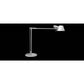 Lampada da scrivania MAUL a risparmio energetico MAULrock con morsetto metallo argento E27 15 W - 8234195