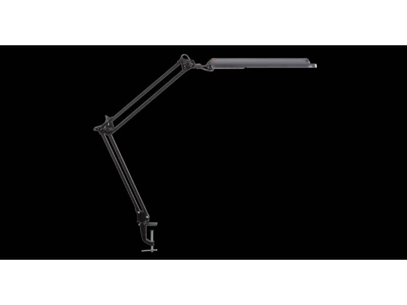 Lampada da scrivania MAUL a risparmio energetico MAULaltantic con morsetto metallo nero G23 11 W - 8213590