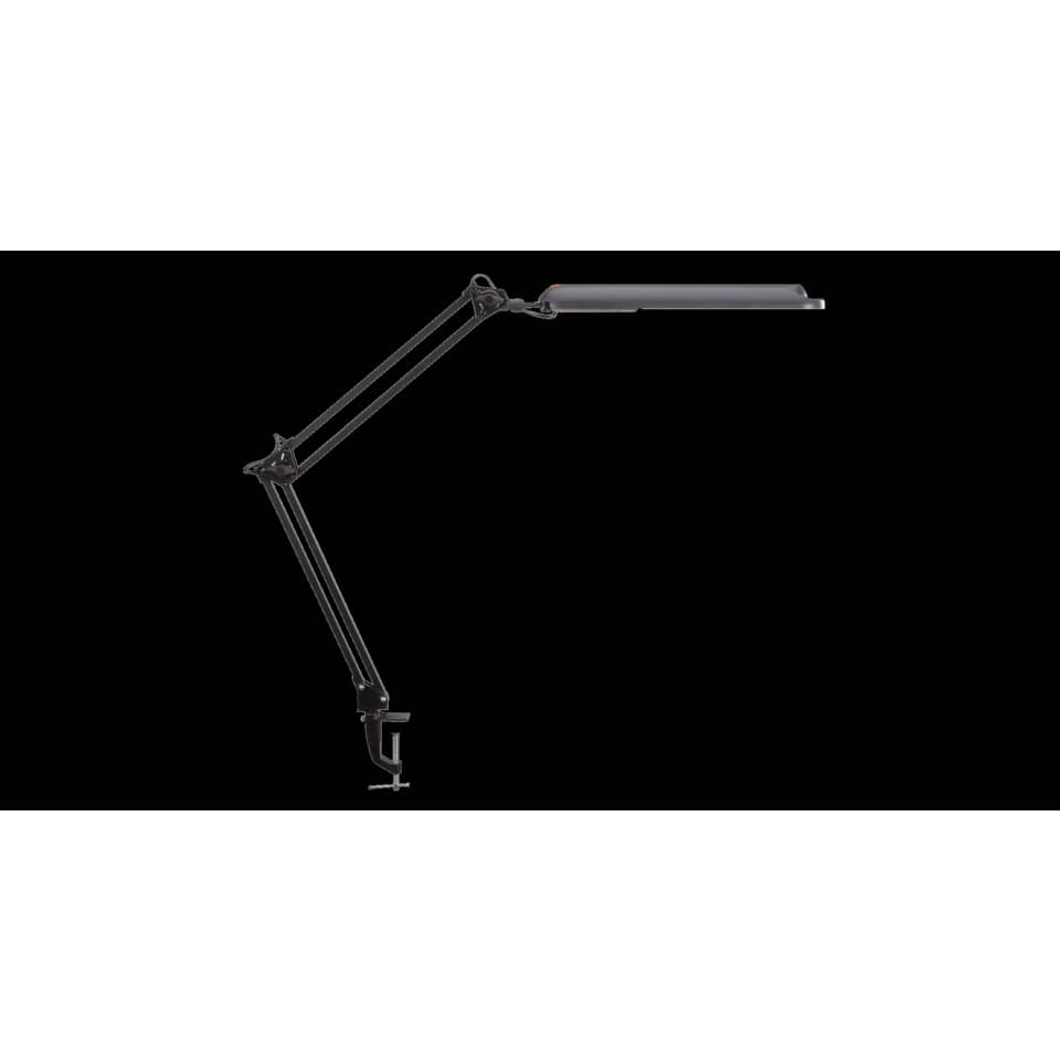 Lampada da scrivania MAUL a risparmio energetico MAULaltantic con morsetto metallo nero G23 11 W - 8213590