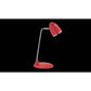 Lampada da scrivania MAULstarlet metallo cromato rosso E27 8 W 8231025
