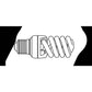 Lampadina a basso consumo MAUL attacco E27, 2700 K 880 lumen, classe energetica "A" - 8287905