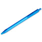 Penna a sfera a scatto Paper Mate Inkjoy 100 RT ULV M 1 mm blu Special Pack 80+20 GRATIS - S0977440