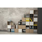Libreria componibile Artexport Maxicolor - 9 caselle - 104x29,2x103,9 cm - Rovere 9MaxC-C