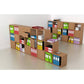 Coppia di dietri per libreria componibile Artexport Maxicolor - 32,2x32,1 cm - noce chiaro - 2R-MaxC-4