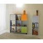 Libreria componibile Artexport Maxicolor - 9 caselle - 104x29,2x103,9 cm - Grigio alluminio - 9MaxC-5