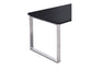 Scrivania manageriale Artexport Flora 225x170x74 cm fianchi metallo nero venato frassino - 902RIT/M/8