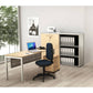 EC - Mobile a giorno basso Artexport Presto 1 ripiano regolabile 80x44x72 cm colore grigio alluminio - 50030/5