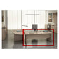 Scrivania Artexport Flex - 120x80x73 cm rovere - fianchi a pannello in melaminico - JPB120-C