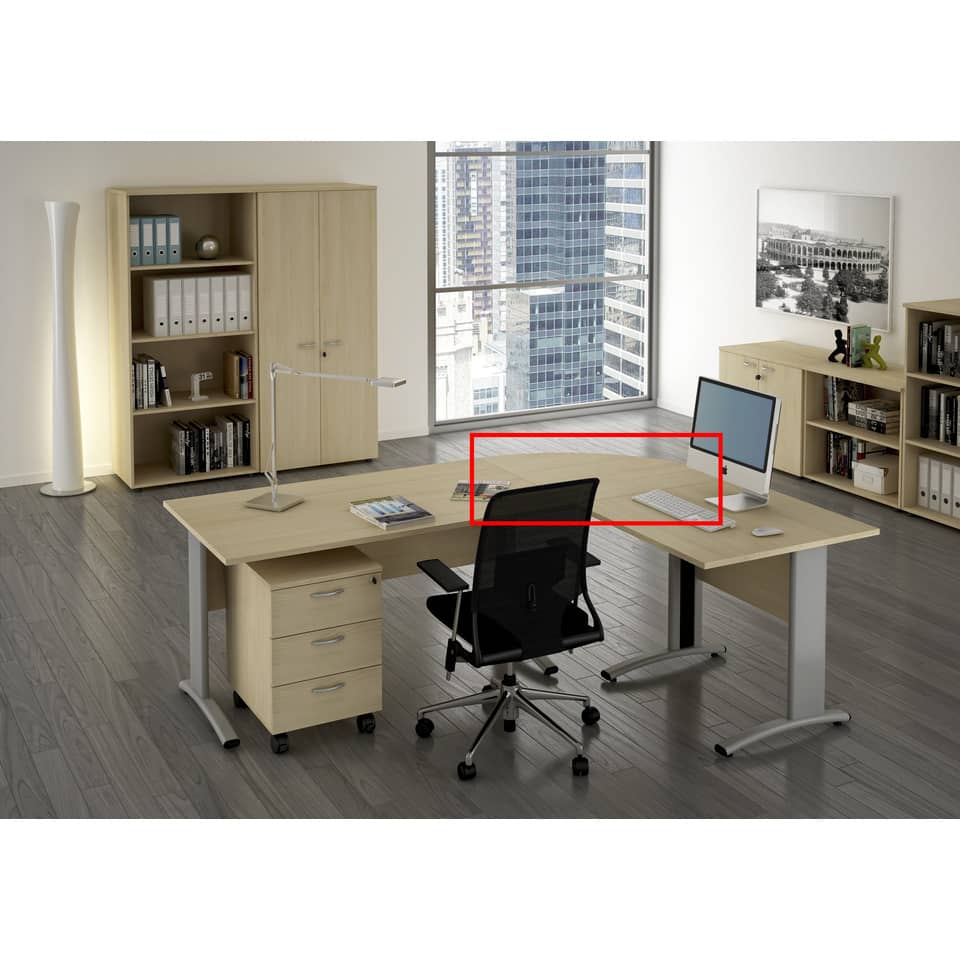 Raccordo a 90° per scrivanie Artexport Presto 80x80 cm faggio 313/6