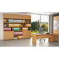 Mobile a giorno alto componibile Artexport 2898 90x44x200 cm - Noce chiaro - AR-ST-4