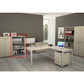 Mobile a giorno medio Artexport Presto 2 ripiani regolabili 80x35x120 cm faggio 035/6