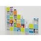 Libreria componibile Artexport Maxicolor - 9 caselle - 104x29,2x103,9 cm - Bianco 9MaxC-3