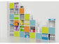 Libreria componibile Artexport Maxicolor - 9 caselle - 104x29,2x103,9 cm - Bianco 9MaxC-3