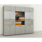 Mobile a giorno alto componibile Artexport 2898 90x44x200 cm - Grigio AR-ST-9