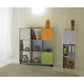 Coppia di dietri per libreria componibile Artexport Maxicolor - 32,2x32,1 cm - grigio alluminio