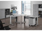 Coppia ante con serratura Artexport in melaminico per mobile basso Presto 80x67 cm grigio - 60067/M/9