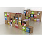 Coppia di cassetti per libreria componibile Artexport Maxicolor 32,5x28,8x32,5 cm - noce chiaro
