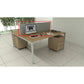 Pannello divisorio per bench Artexport Presto Venere Plus sp. 1,8 cm 148x52 cm grigio alluminio - PAR / 160/5