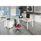 Mobile a giorno alto Artexport Bridge con ante - 80x46x181,8 cm - bianco BH+AH-3