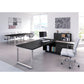 Mobile a giorno alto Artexport Flora doppio 163x43x158,2 cm top e fianchi nero venato frassino - 937C/8