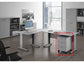 EC - Cassettiera a tre cassetti montata Artexport Presto 41,8x52x59,5 cm grigio 60019/9