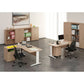 Mobile a giorno medio Artexport Presto 2 ripiani regolabili 80x35x120 cm rovere 035/C