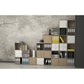 Coppia di antine per libreria componibile Artexport Maxicolor - 32,2x32,2 cm - rovere - 2A-MaxC-C
