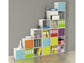 Coppia di antine per libreria componibile Artexport Maxicolor - 32,2x32,2 cm - verde neon - 2A-MaxC-V