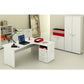 Coppia ante con serratura Artexport in melaminico per mobile medio Presto 80x115 cm bianco - 60069/M/3