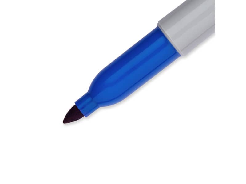 Marcatore permanente Sharpie Fine punta conica 1 mm blu S0810950