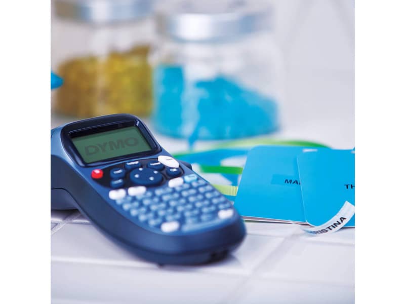 Etichettatrice Dymo Letratag LT100H azzurro argento S0883990