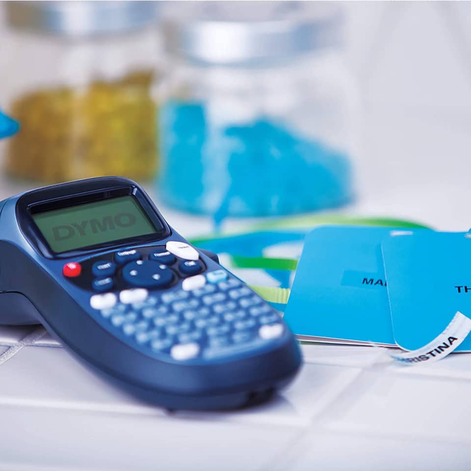 Etichettatrice Dymo Letratag LT100H azzurro argento S0883990