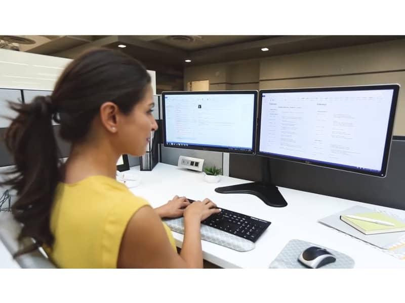 Braccio Monitor Singolo per regolare monitor LCD/TFT Fellowes Professional Series™nero max 32 pollici - 8041601