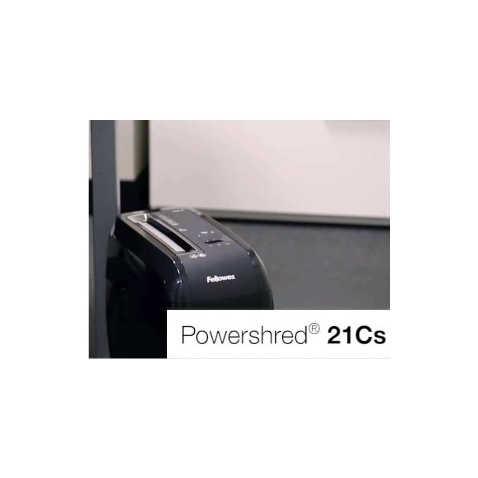 Distruggidocumenti uso personale FELLOWES Powershred® 21Cs P-3 - 15 L taglio a frammento 4x52 mm - 4360201