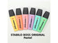 Evidenziatore Stabilo Boss Original Pastel 2-5 mm giallo banana 70/144