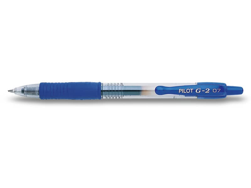 Penna gel a scatto Pilot Gel G-2 0,7 mm blu Value Pack 16+4 GRATIS - 000018