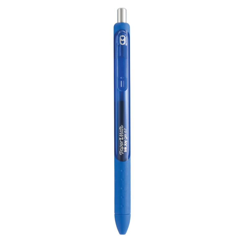 Penne a scatto Paper Mate InkJoy Gel RT M 0,7 mm blu special pack 20+4 pezzi - 2077176