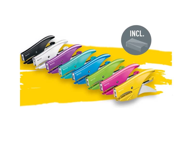 Cucitrice fino a 15 fogli Leitz 5547 WOW blu metallizzato 55470033