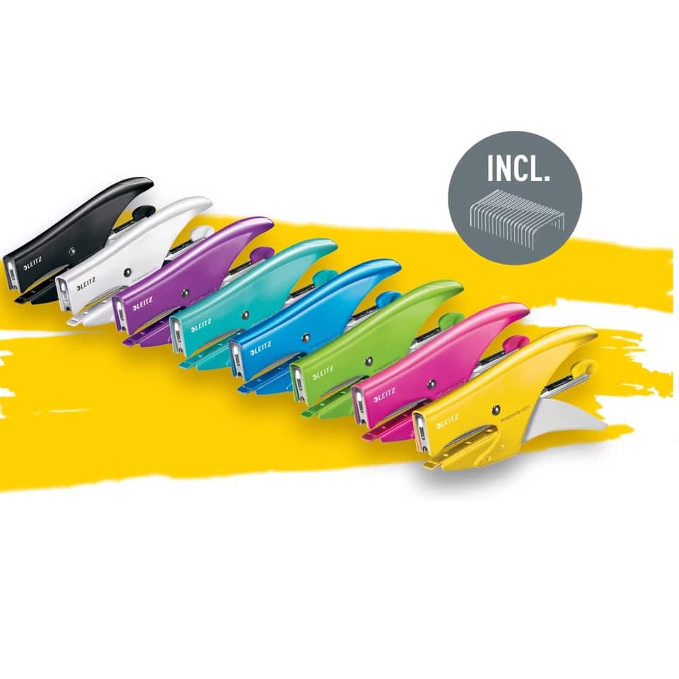 Cucitrice fino a 15 fogli Leitz 5547 WOW blu metallizzato 55470033