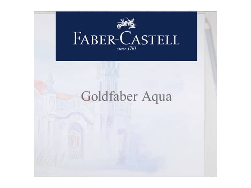 Matite acquarellabili Goldfaber Aqua Faber-Castell 12 colori Conf. 12 pezzi 114612