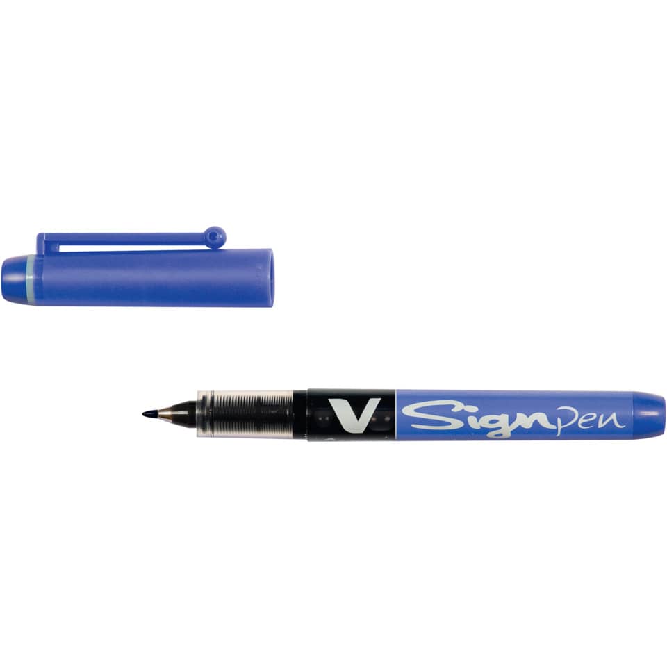 Pennarello Pilot V SIGN PEN 2 mm blu blu 001501